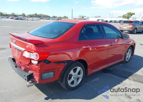 2013 Toyota Corolla S from USA, damaged, VIN 5YFBU4EE5DP185537